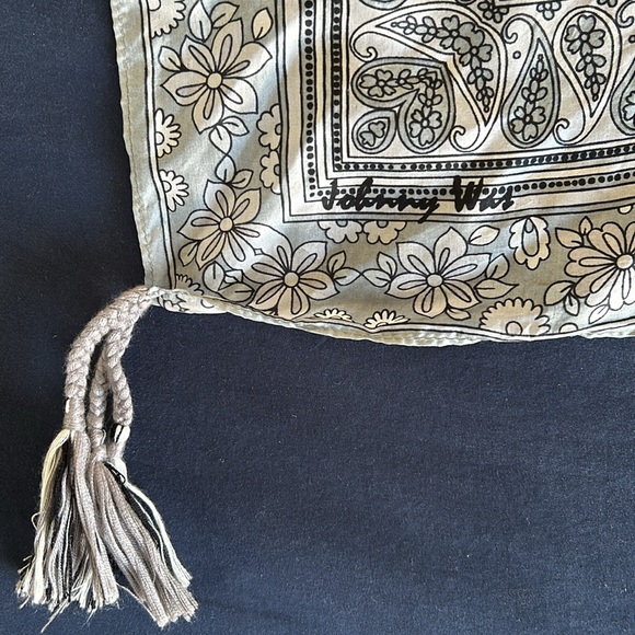 Johnny Was Silk Scarf - Picture 3 of 3